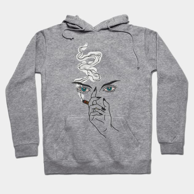 Smoky things Hoodie by BeldamSteam